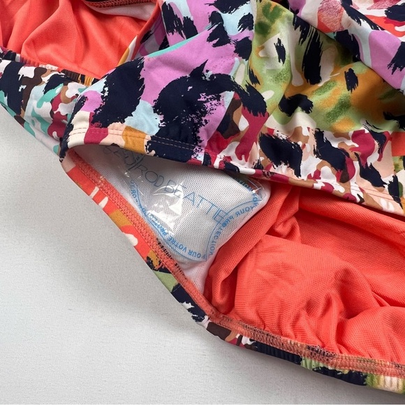 NWT Bleu Rod Beattie Women's Printed Nylon One-Piece Swimsuit - Picture 8 of 9